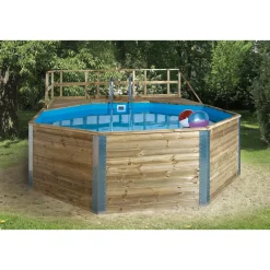 Weka Holzpool 593 B 471 x 571 cm