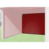 Weka Rückwand für Gartenhaus 126/172 Anbau 150 cm schwedenrot