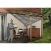 Weka Terrassenüberdachung Größe 1,300 x 250 cm