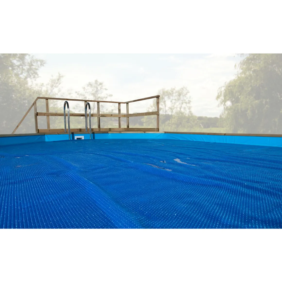 Weka Wärmeabdeckplane für Rechteckpool Größe 2 401,5 x 535,5 cm