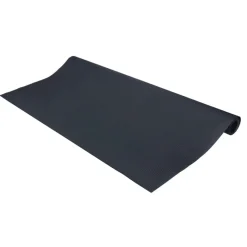 Wenko Spritzschutzmatte Mod. Suma Schwarz 120 x 60 cm, wasserfest und abwischbar
