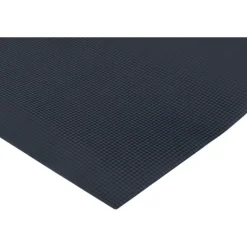 Wenko Spritzschutzmatte Mod. Suma Schwarz 120 x 60 cm, wasserfest und abwischbar