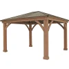 Westmann Pavillon Devon 1214 365,76x426,72x317,47cm Natur