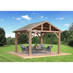Westmann Pavillon Yukon 1412 426,72x365,76x330,18cm Natur