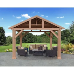 Westmann Pavillon Yukon 1412 426,72x365,76x330,18cm Natur