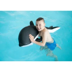 Westmann Sitzsack & Schwimmtier Delfin 102x40x36cm Dunkelgrau