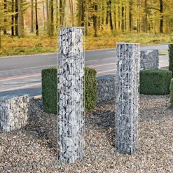 Wilk Gabionen-Säule 25 x 140 x 25 cm