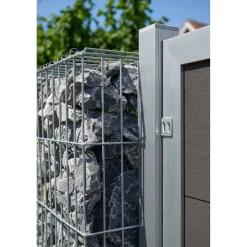 Wilk Gabionen-Zaun 200 x 200 x 25 cm