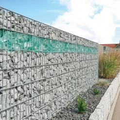 Wilk Gabionen-Zaun 200 x 200 x 25 cm