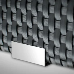 Wilk Rattan-Pflanzgefäß 38x38x38 cm, Kunststoff