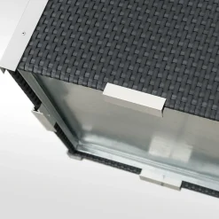 Wilk Rattan-Pflanzgefäß 38x38x38 cm, Kunststoff