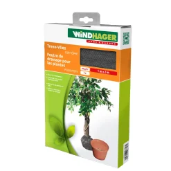 Windhager Trenn-Vlies für Töpfe 2x1 m 60 g/m²
