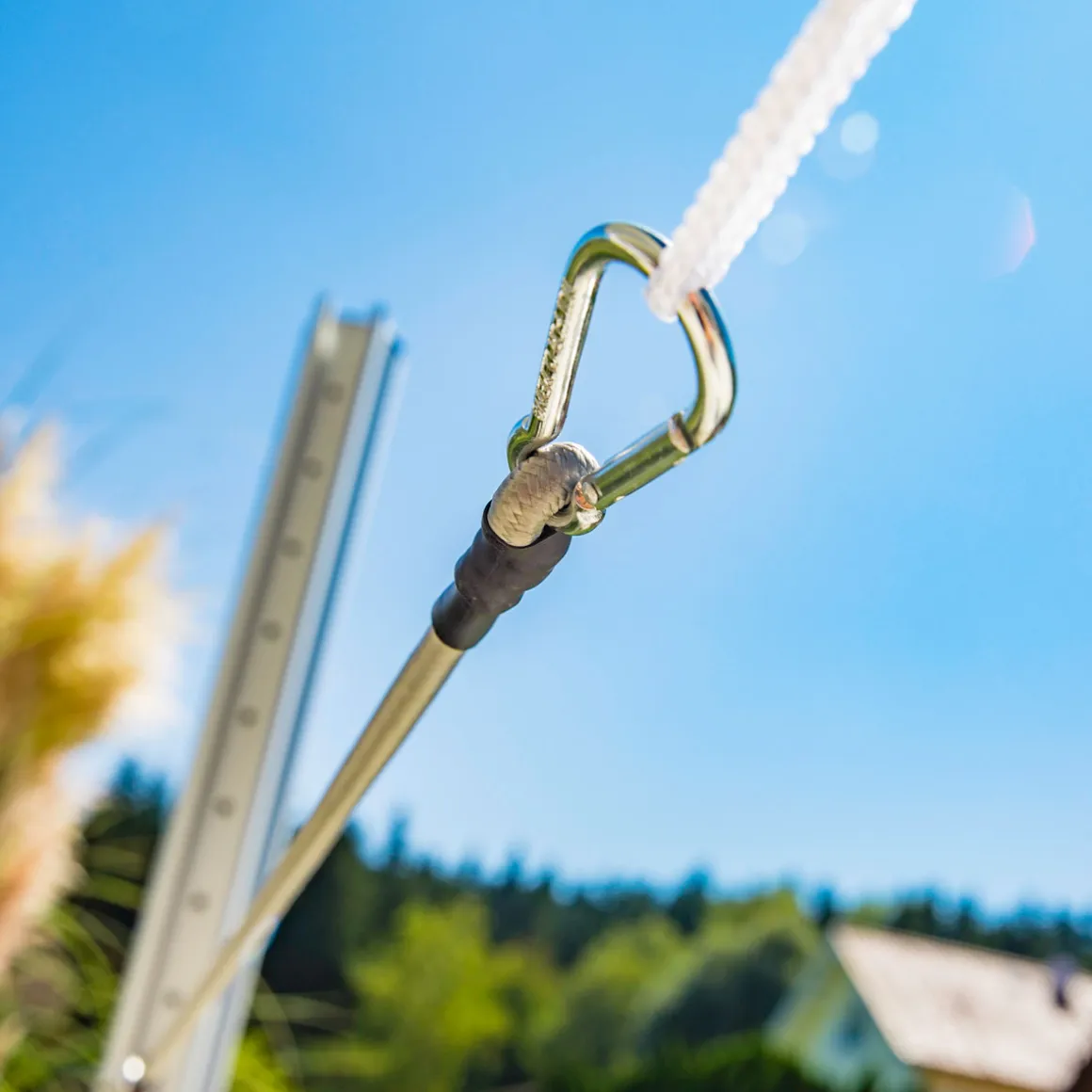 Windhager Expanderseil und Karabiner 70 cm 2 St