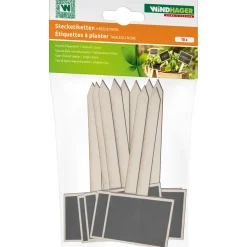 Windhager Stecketiketten Kreidetafel-Form 10 Stück