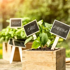 Windhager Stecketiketten Kreidetafel-Form 10 Stück