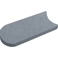 Wingart Granit-Mähkante 24 x 10 cm grau-graphit