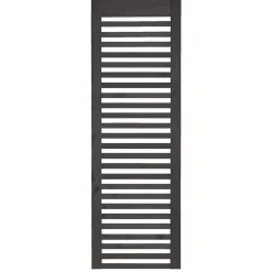 Zaunserie Aalborg Zwischenstück 60 x 180 cm Fichte anthrazit lasiert